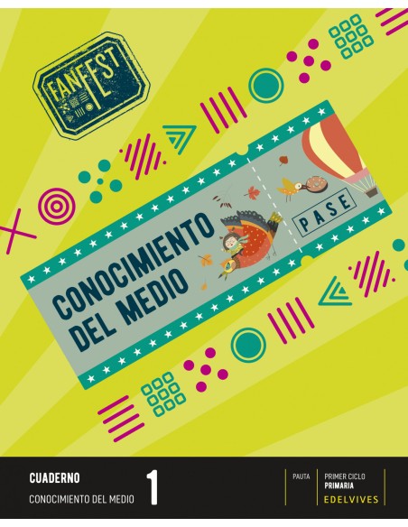 CUADERNO CONOCIMIENTO MEDIO 1ºEP PAUTA 22 FANFEST